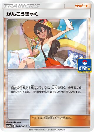 Sightseer 308/409 — Sun & Moon Promos (Japanese Pokémon TCG card)