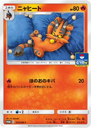 Torracat 313/409 — Sun & Moon Promos (Japanese Pokémon TCG card)