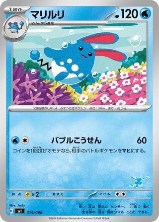 Azumarill 014 — Trainers Camp (Japanese Pokémon TCG card)
