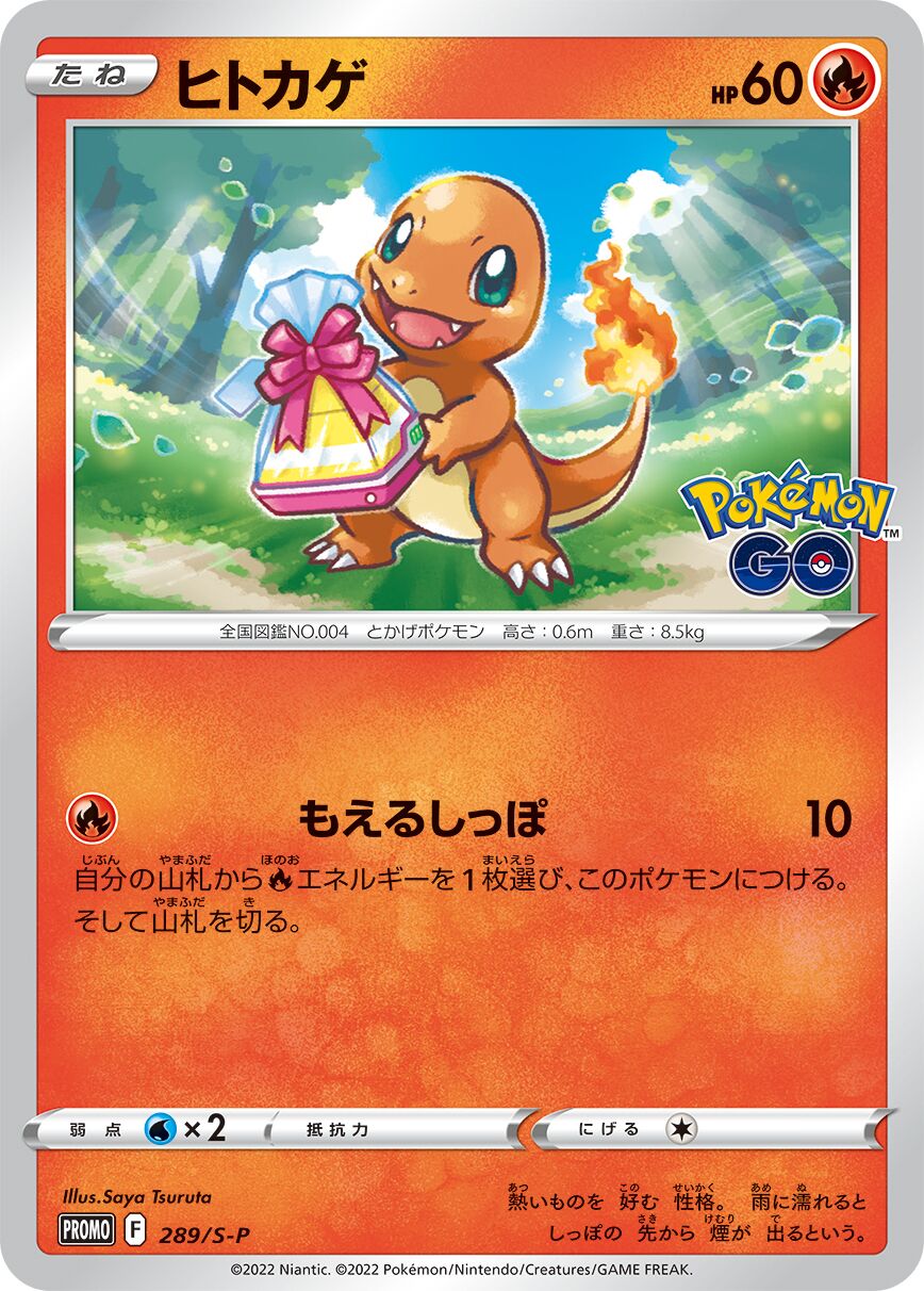 Charmander 289/340 — Sword & Shield Promos (Japanese Pokémon TCG card)