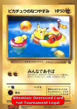 Pikachu's Summer Vacation [Playground] — Unnumbered Promos (Japanese Pokémon TCG card)
