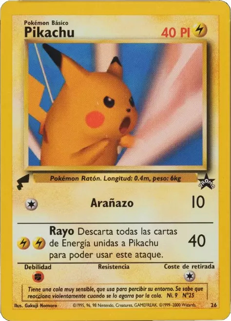 Pikachu [Trainers] — Unnumbered Promotional 1999 (Japanese Pokémon TCG card)