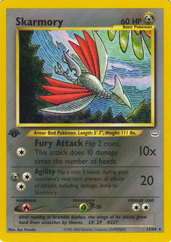 Skarmory [Premium] — Unnumbered Promotional 2000 (Japanese Pokémon TCG card)