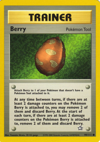 Berry [Road] — Unnumbered Promotional 2000 (Japanese Pokémon TCG card)