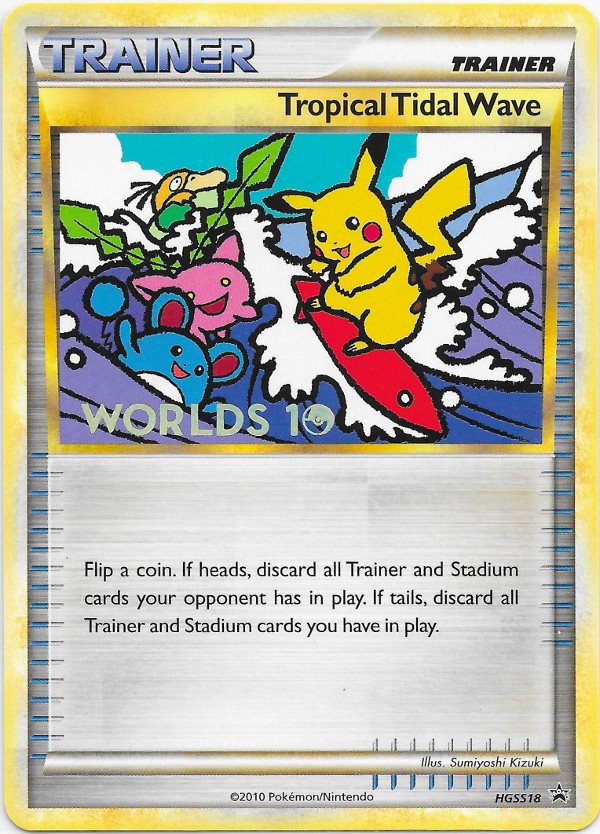 Tropical Tidal Wave [Non-Holo] — Unnumbered Promotional 2006 (Japanese Pokémon TCG card)