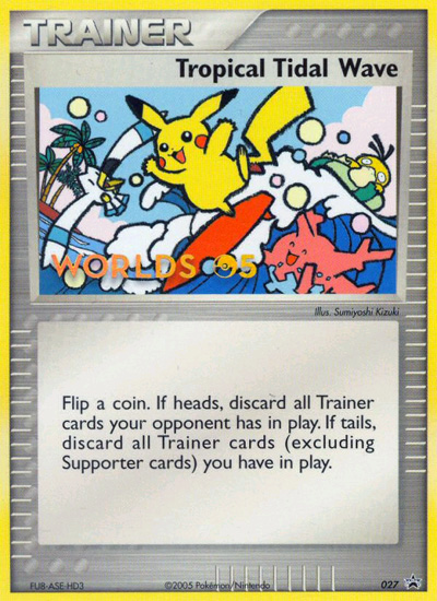 Tropical Tidal Wave [L-P] — Unnumbered Promotional 2010 (Japanese Pokémon TCG card)