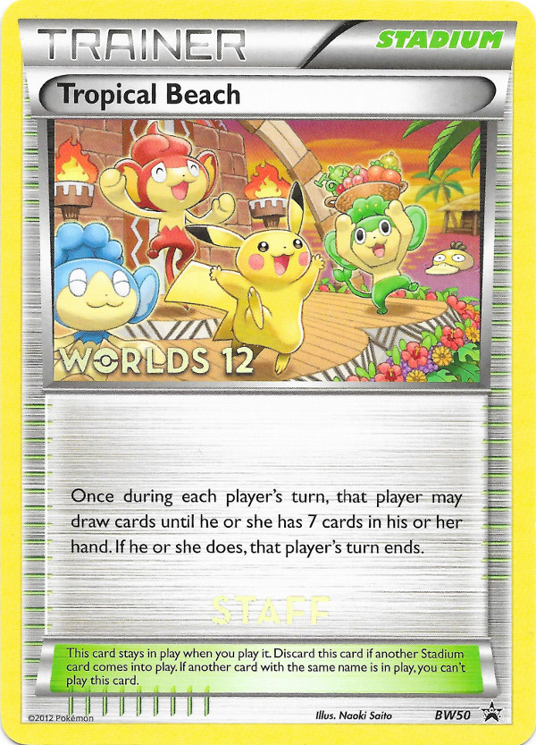 Tropical Beach [BW-P] — Unnumbered Promotional 2012 (Japanese Pokémon TCG card)