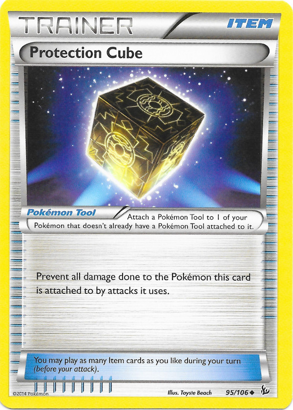 Protection Cube [XY-P] — Unnumbered Promotional 2014 (Japanese Pokémon TCG card)