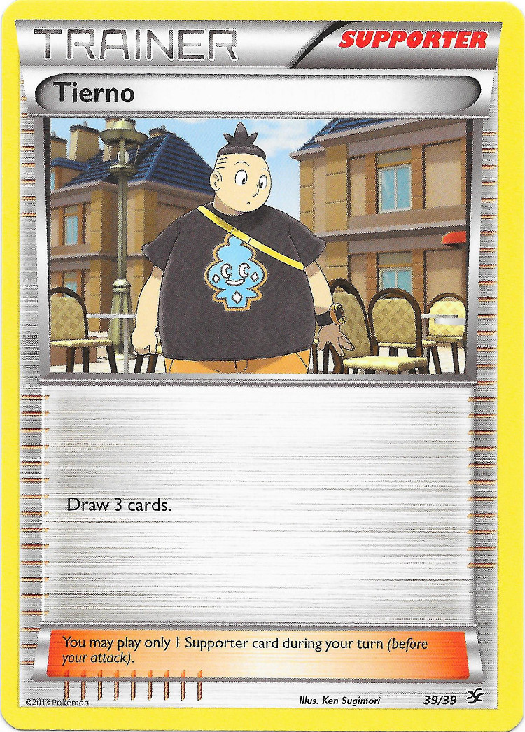 Tierno [XY-P] — Unnumbered Promotional 2014 (Japanese Pokémon TCG card)