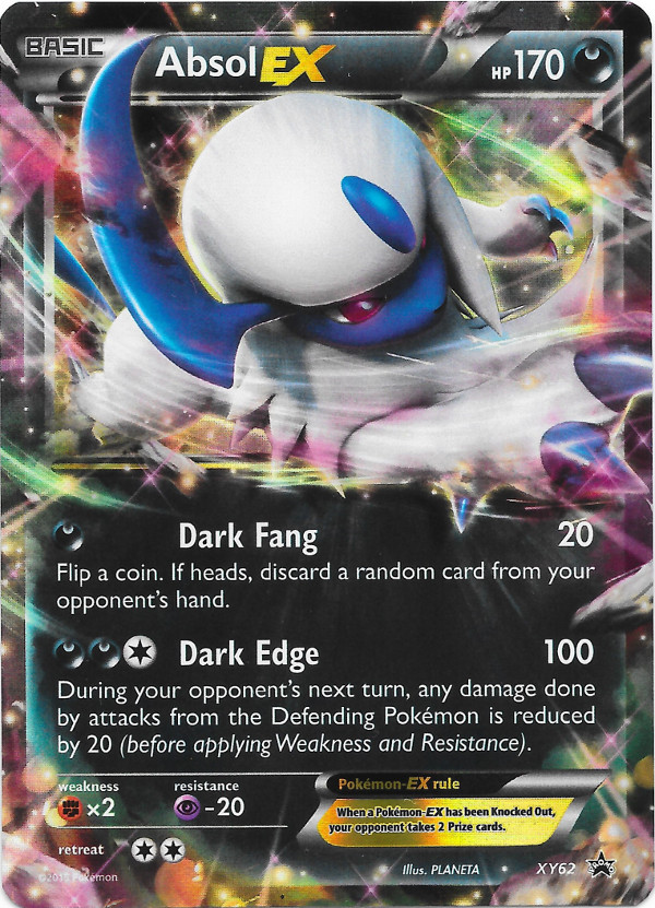 Absol EX [XY-P] — Unnumbered Promotional 2014 (Japanese Pokémon TCG card)