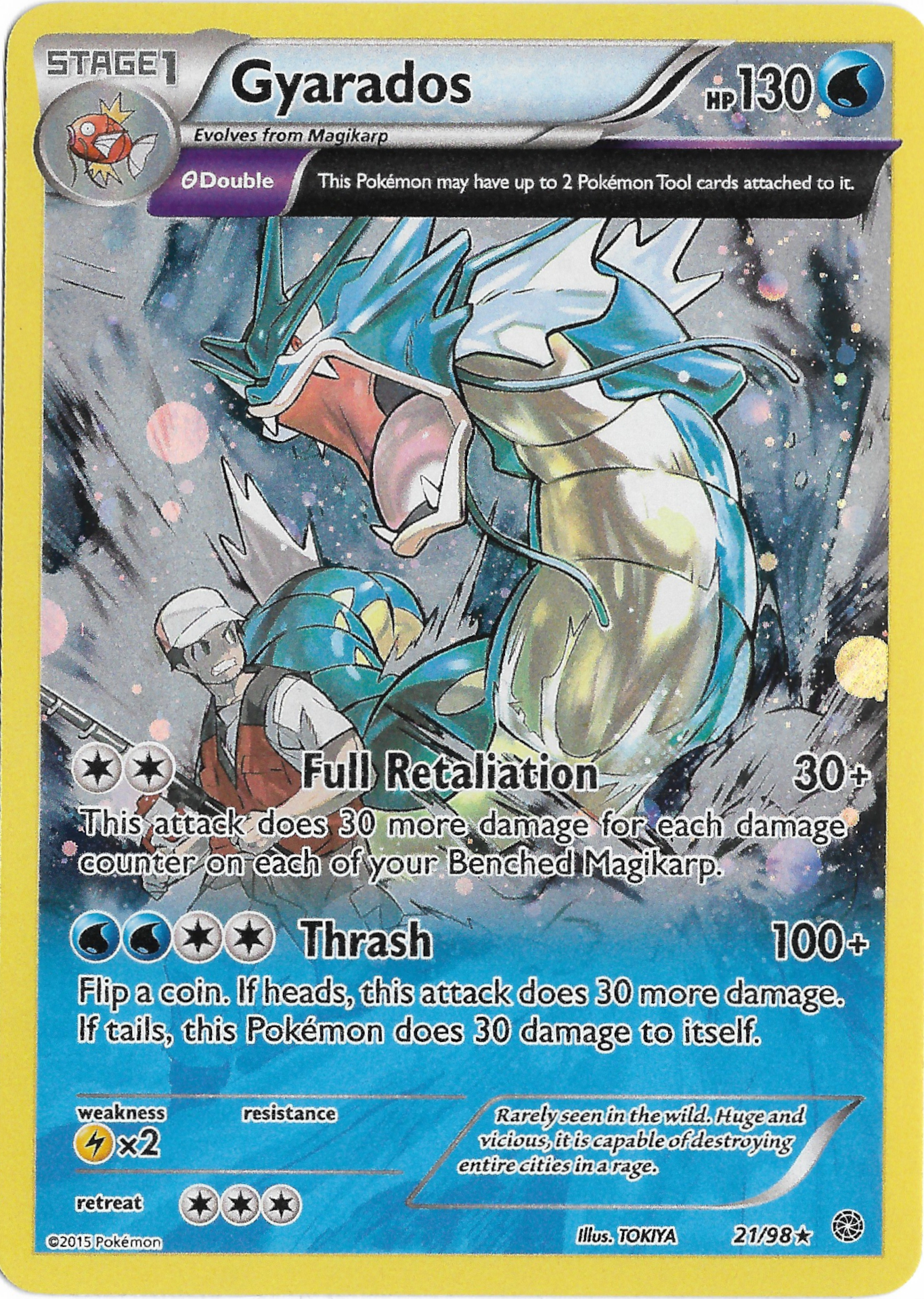 Gyarados [XY-P] — Unnumbered Promotional 2015 (Japanese Pokémon TCG card)