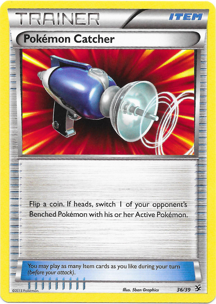 Pokémon Catcher [XY-P Organizer] — Unnumbered Promotional 2016 (Japanese Pokémon TCG card)