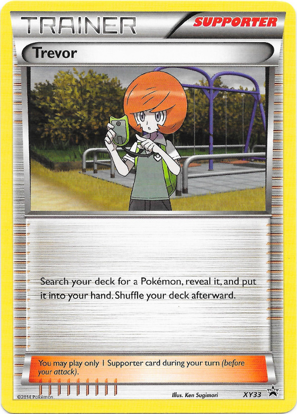 Trevor [XY-P Organizer] — Unnumbered Promotional 2016 (Japanese Pokémon TCG card)