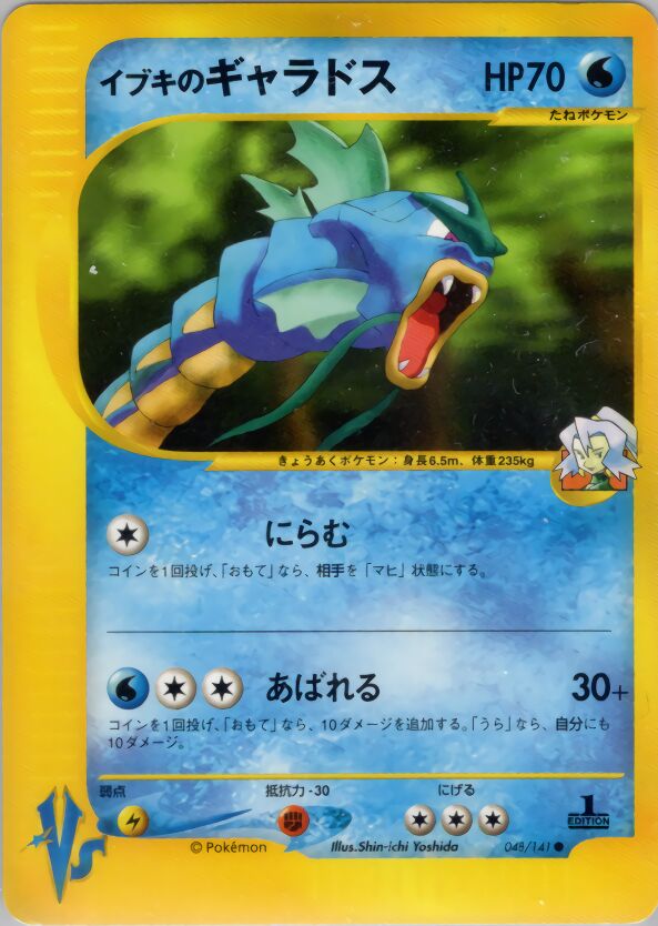 Clair's Gyarados 048/141 — Pokemon VS (Japanese Pokémon TCG card)