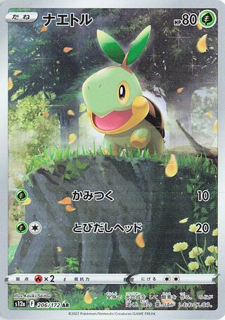 Turtwig 206/172 — VSTAR Universe (Japanese Pokémon TCG card)