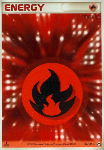 Fire Energy 104 — World Champions Pack (Japanese Pokémon TCG card)