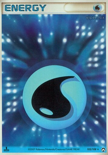 Water Energy 105 — World Champions Pack (Japanese Pokémon TCG card)