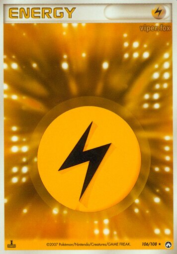 Lightning Energy 106 — World Champions Pack (Japanese Pokémon TCG card)