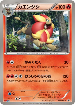 Pyroar 033/298 — XY Promos (Japanese Pokémon TCG card)