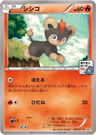 Litleo 081/298 — XY Promos (Japanese Pokémon TCG card)