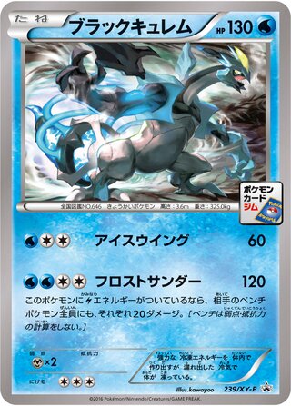 Black Kyurem 239/298 — XY Promos (Japanese Pokémon TCG card)