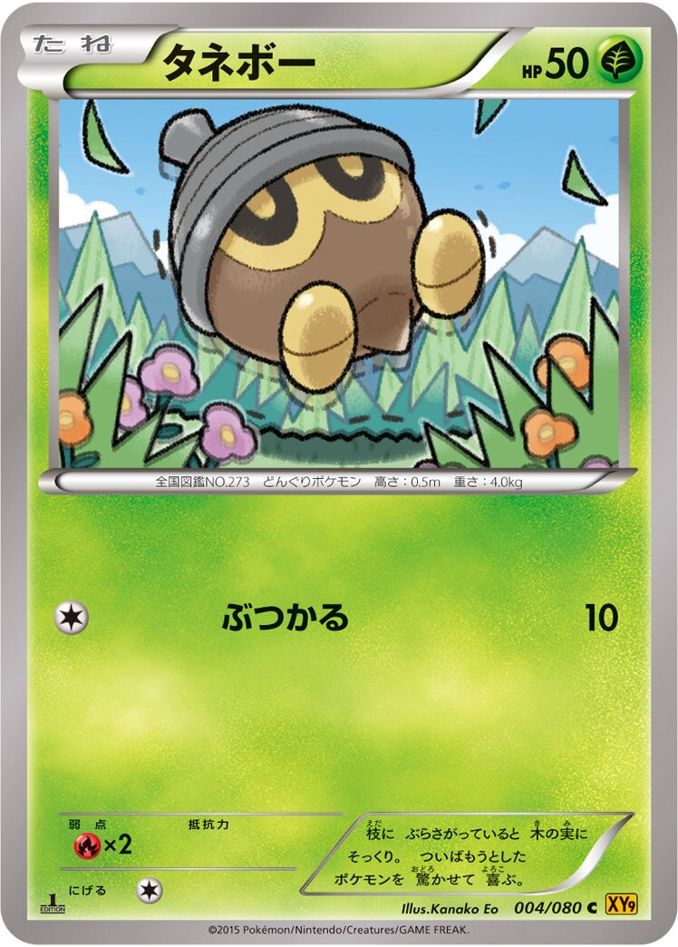 Seedot 004 — BREAKpoint (Japanese Pokémon TCG card)