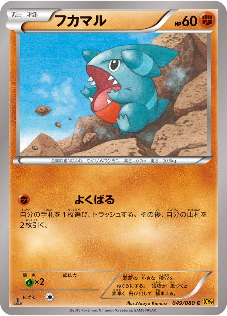 Gible 049 — BREAKpoint (Japanese Pokémon TCG card)