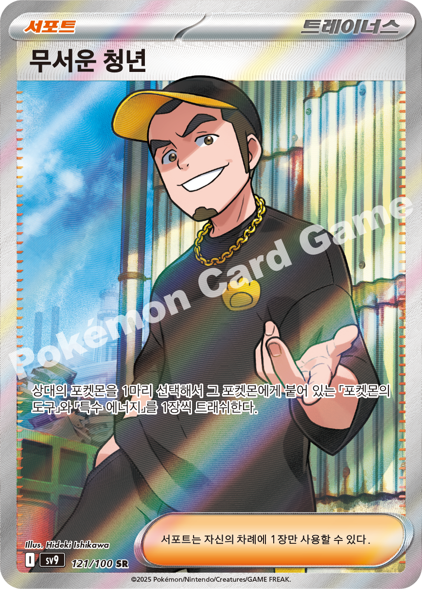 Iris's Fighting Spirit 121 — Battle Partners (Korean Pokémon TCG card)