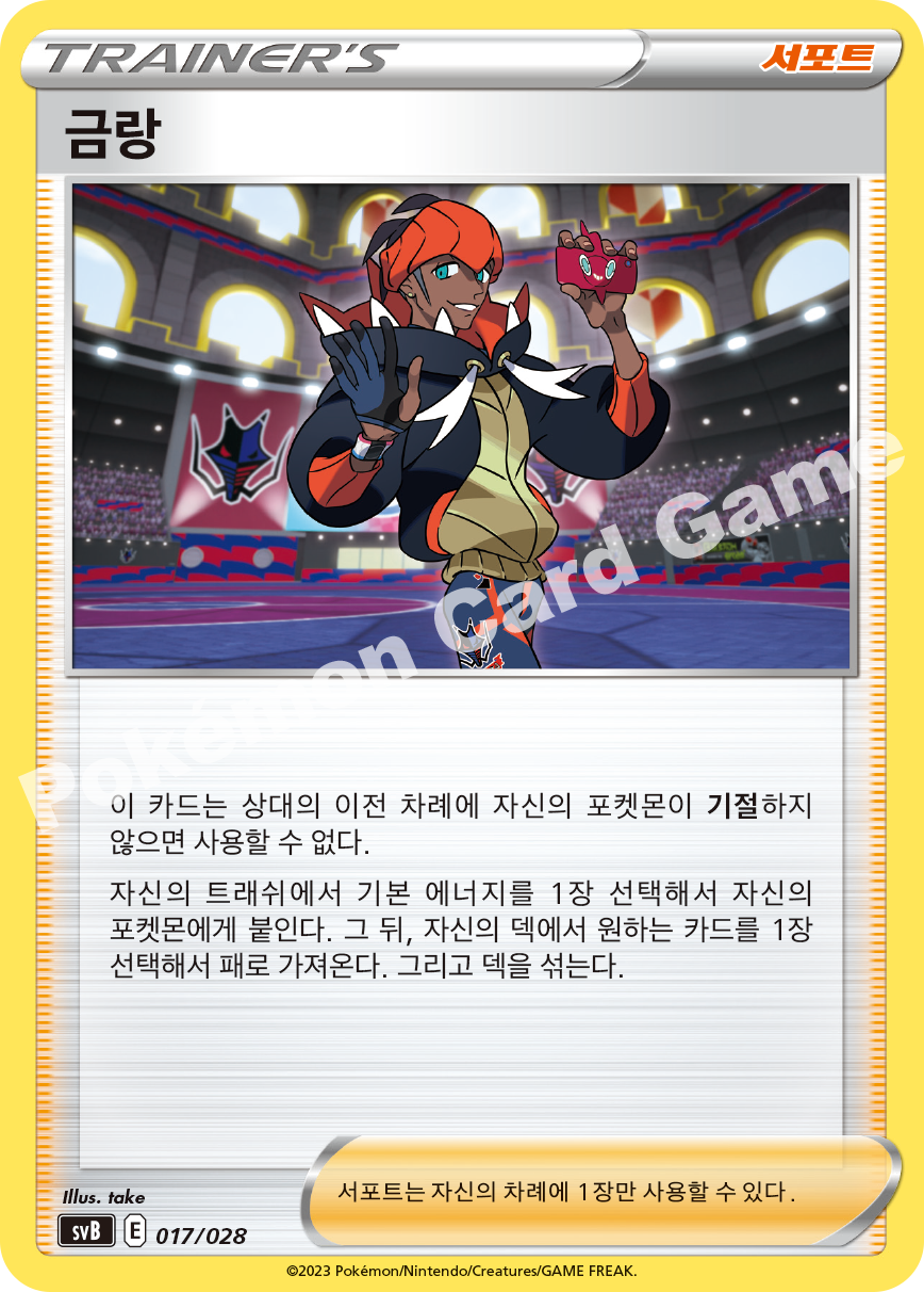 Raihan 017 — ex Premium Trainer Box (Korean Pokémon TCG card)