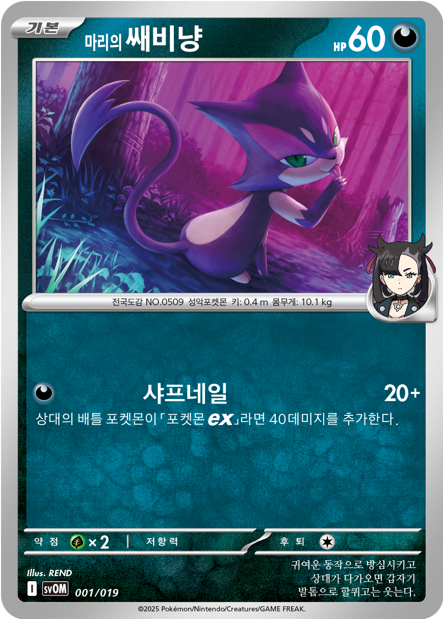 Marnie's Morpeko & Grimmsnarl ex Starter Set ex expansion