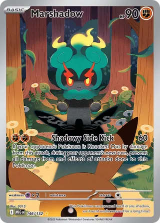Marshadow 146/132 — Mega Evolution (English Pokémon TCG card)