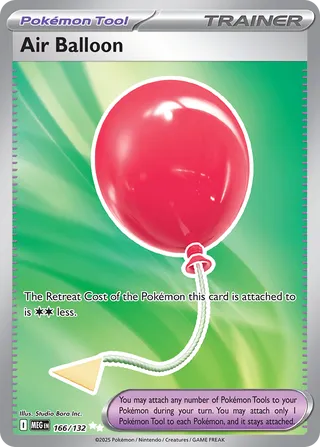 Air Balloon 166/132 — Mega Evolution (English Pokémon TCG card)