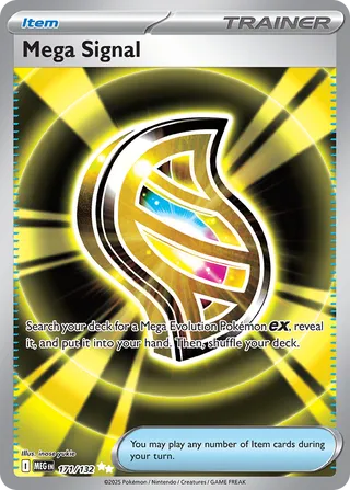 Mega Signal 171/132 — Mega Evolution (English Pokémon TCG card)