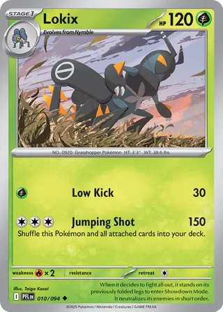 Lokix 010/94 — Phantasmal Flames (English Pokémon TCG card)