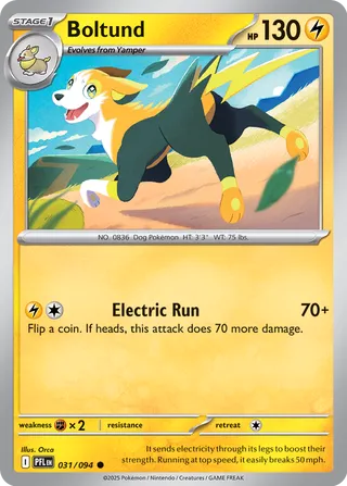 Boltund 031/94 — Phantasmal Flames (English Pokémon TCG card)