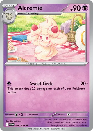 Alcremie 044/94 — Phantasmal Flames (English Pokémon TCG card)