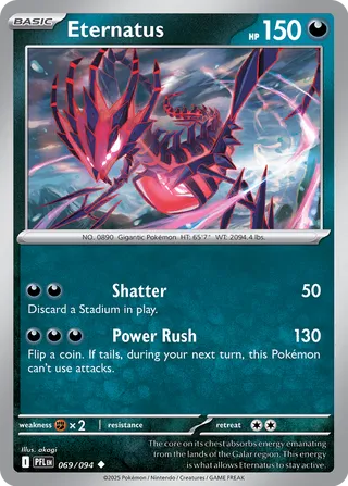 Eternatus 069/94 — Phantasmal Flames (English Pokémon TCG card)