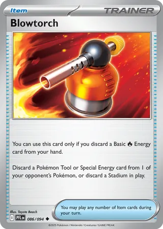 Blowtorch 086/94 — Phantasmal Flames (English Pokémon TCG card)