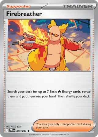 Firebreather 089/94 — Phantasmal Flames (English Pokémon TCG card)