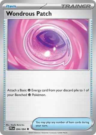 Wondrous Patch 094/94 — Phantasmal Flames (English Pokémon TCG card)