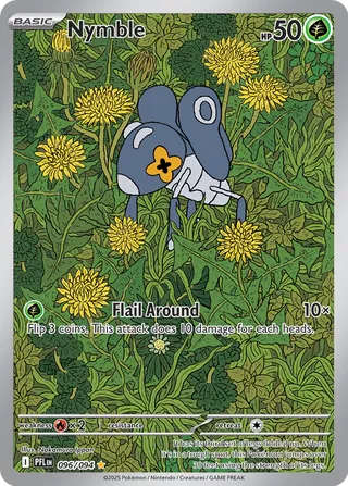 Nymble 096/94 — Phantasmal Flames (English Pokémon TCG card)