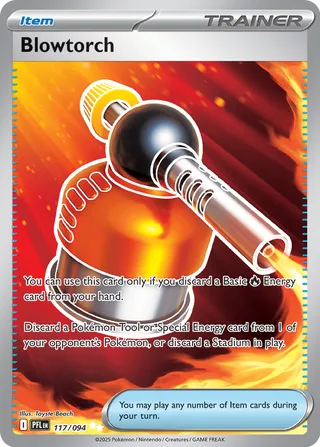 Blowtorch 117/94 — Phantasmal Flames (English Pokémon TCG card)