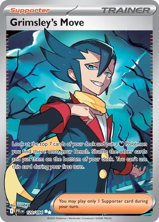 Grimsley's Move 120/94 — Phantasmal Flames (English Pokémon TCG card)