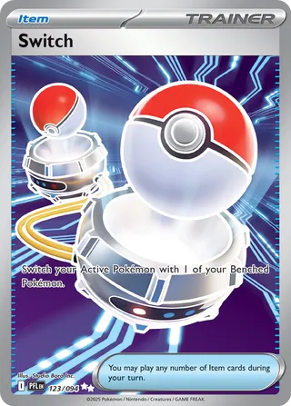 Switch 123/94 — Phantasmal Flames (English Pokémon TCG card)