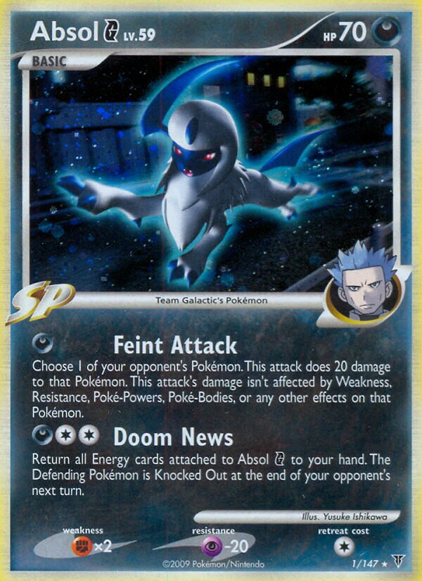 Absol G 001/153 — Supreme Victors (Italian Pokémon TCG card)