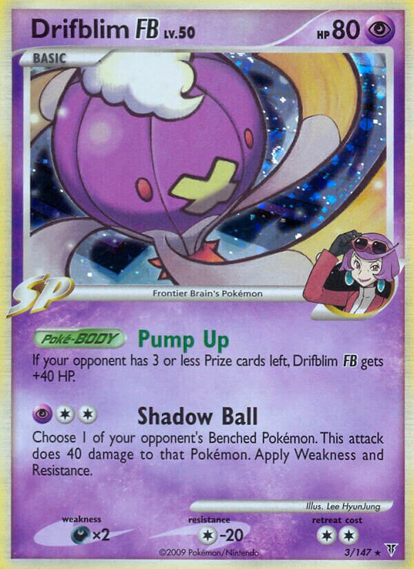 Drifblim FB 003/153 — Supreme Victors (Italian Pokémon TCG card)