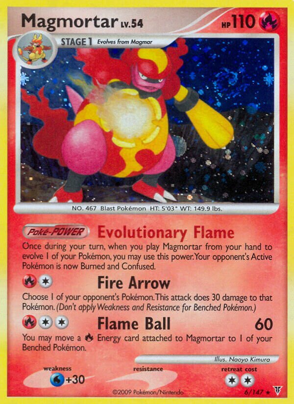 Magmortar 6/147 — Supreme Victors (Italian Pokémon TCG card)