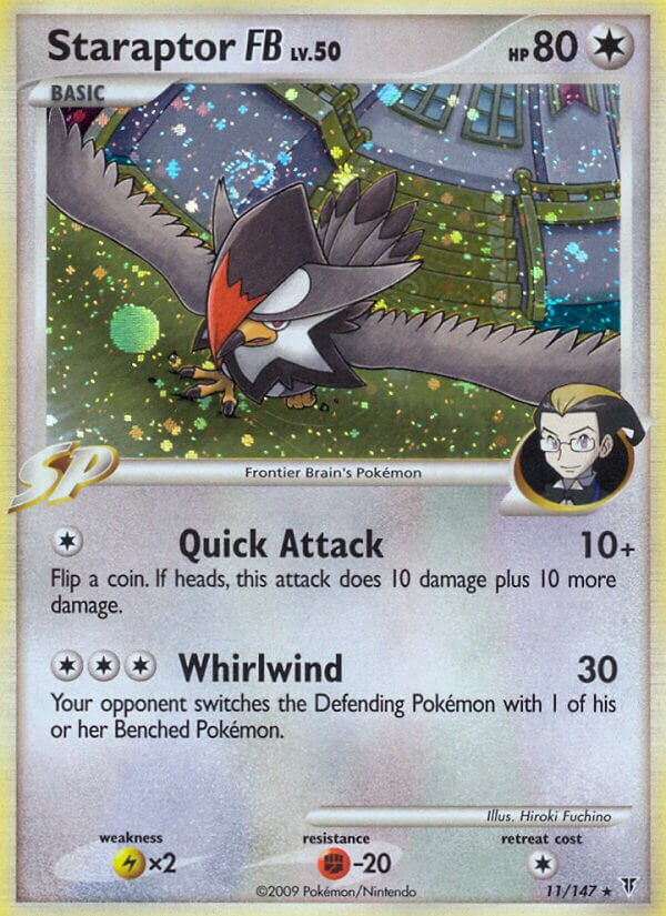 Staraptor FB 011/153 — Supreme Victors (Italian Pokémon TCG card)