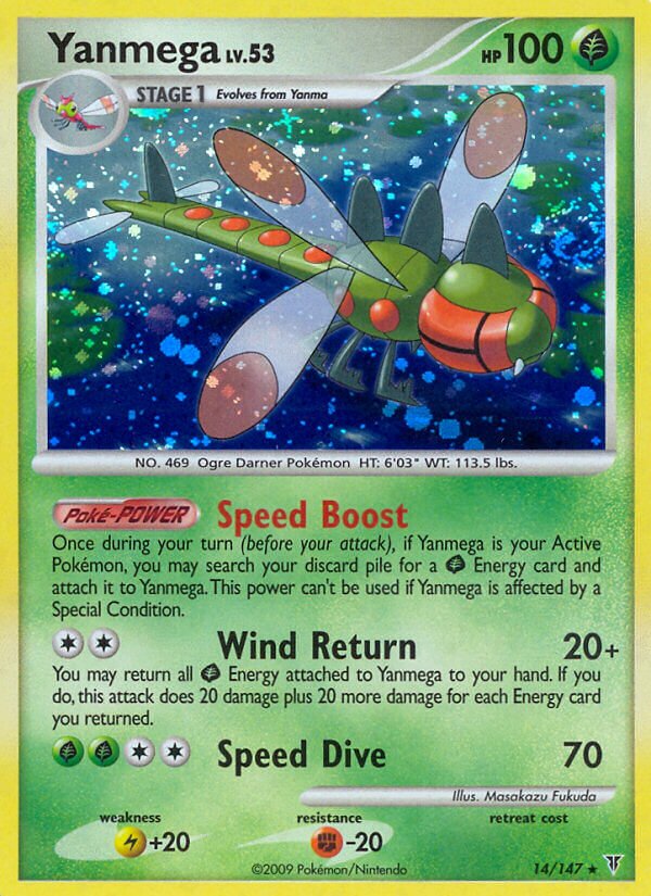 Yanmega 014/153 — Supreme Victors (Italian Pokémon TCG card)
