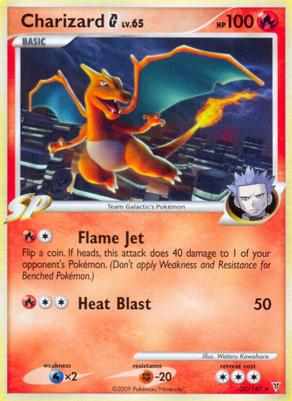 Charizard G 020/153 — Supreme Victors (Italian Pokémon TCG card)